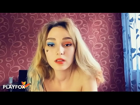 ❤️ جادو مجازي حقيقت جي چشمن مون کي هارلي ڪوئن سان جنسي طور ڏني ❌ معياري فحش